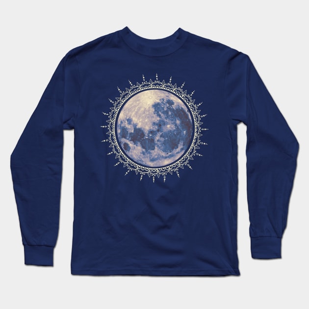 moon Long Sleeve T-Shirt by vita95gelman